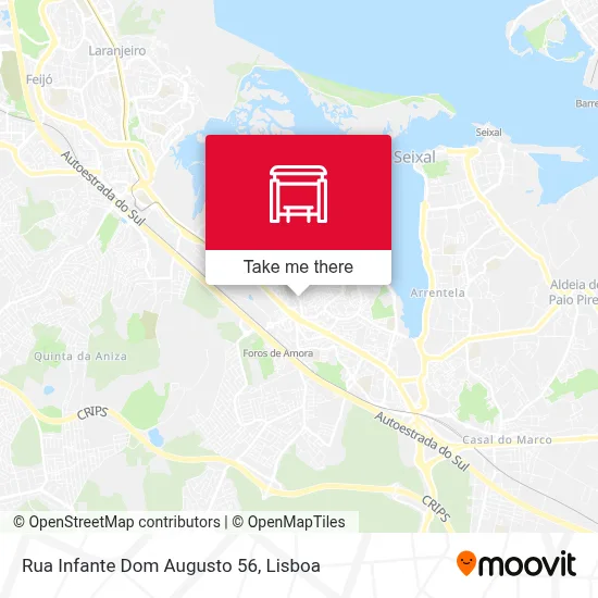 Rua Infante Dom Augusto 56 map