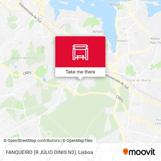 FANQUEIRO (R JÚLIO DINIS N3) mapa