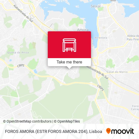 FOROS AMORA (ESTR FOROS AMORA 204) map