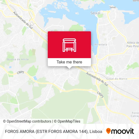 FOROS AMORA (ESTR FOROS AMORA 144) map