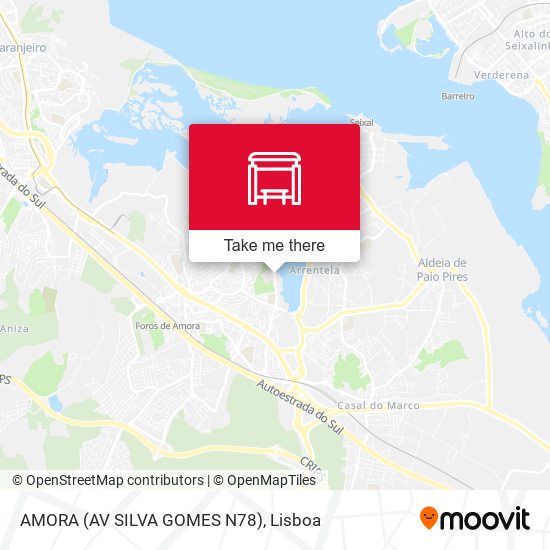 AMORA (AV SILVA GOMES N78) mapa