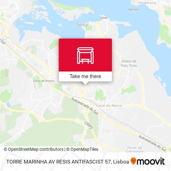 TORRE MARINHA AV RESIS ANTIFASCIST 57 map