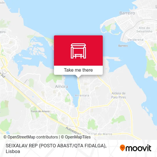 SEIXALAV REP (POSTO ABAST / QTA FIDALGA) map