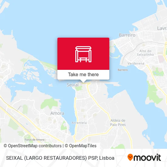 SEIXAL (LARGO RESTAURADORES) PSP map