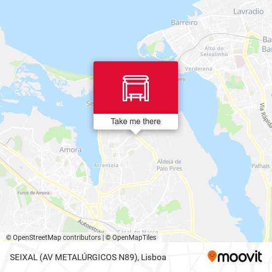 SEIXAL (AV METALÚRGICOS N89) map