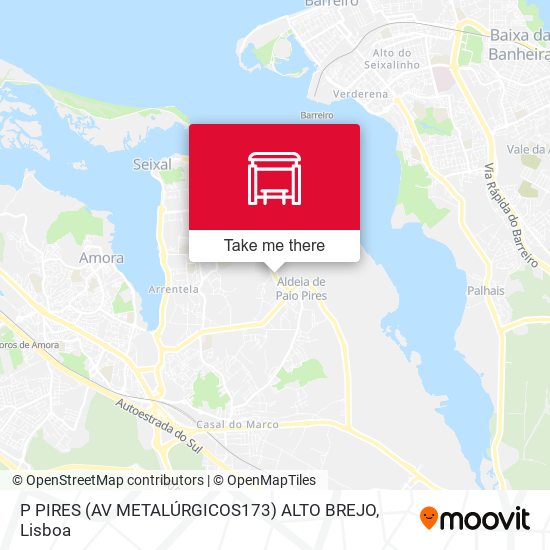 P PIRES (AV METALÚRGICOS173) ALTO BREJO map