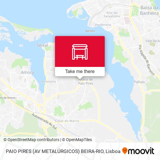 PAIO PIRES (AV METALÚRGICOS) BEIRA-RIO mapa