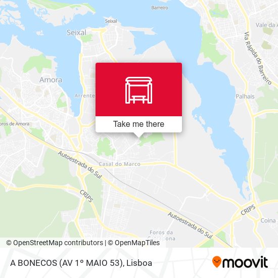 A BONECOS (AV 1º MAIO 53) mapa