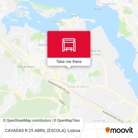 CAVADAS R 25 ABRIL (ESCOLA) map