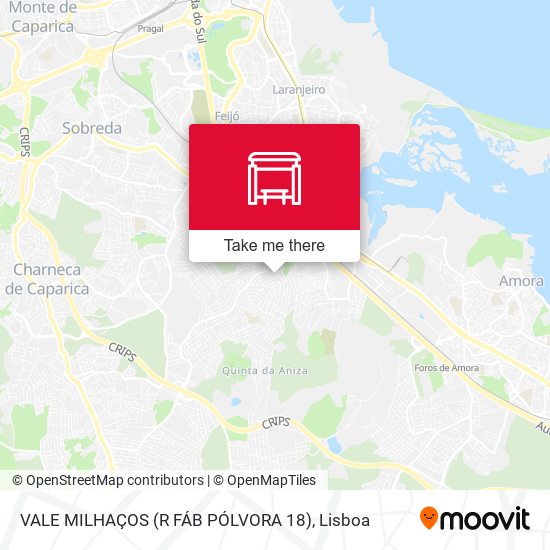 VALE MILHAÇOS (R FÁB PÓLVORA 18) mapa