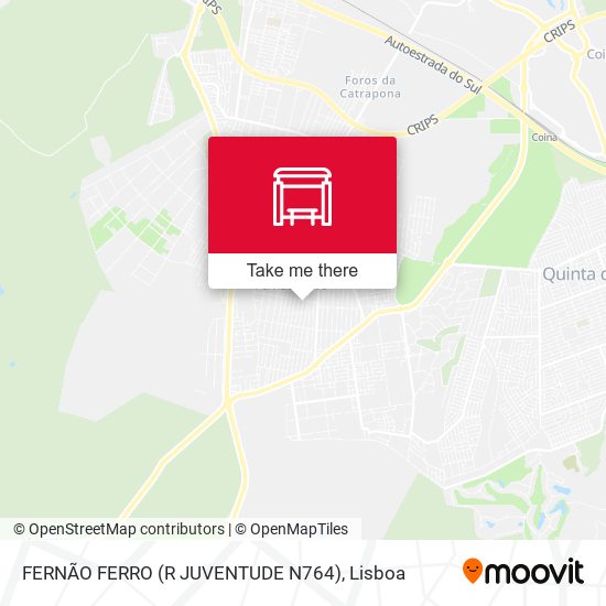 FERNÃO FERRO (R JUVENTUDE N764) map