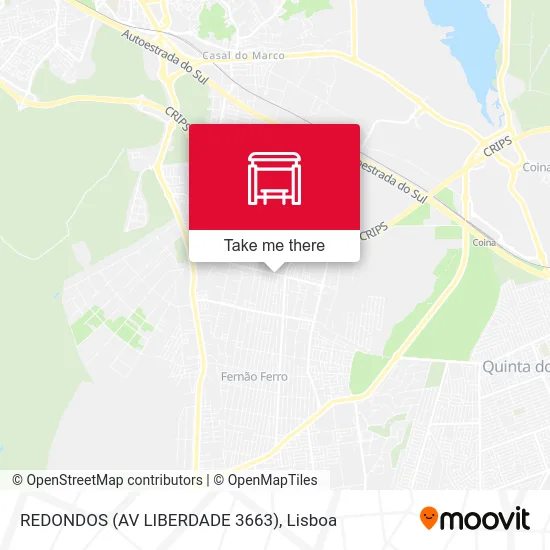 REDONDOS (AV LIBERDADE 3663) map
