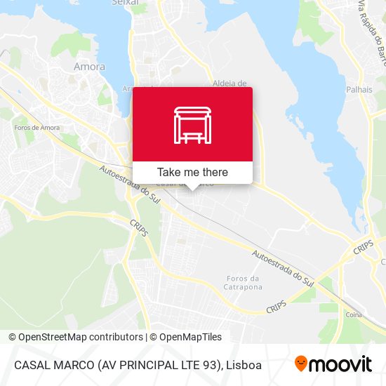 CASAL MARCO (AV PRINCIPAL LTE 93) map