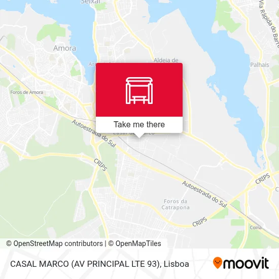 CASAL MARCO (AV PRINCIPAL LTE 93) map