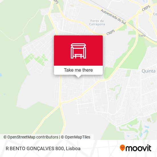 R BENTO GONÇALVES 800 map