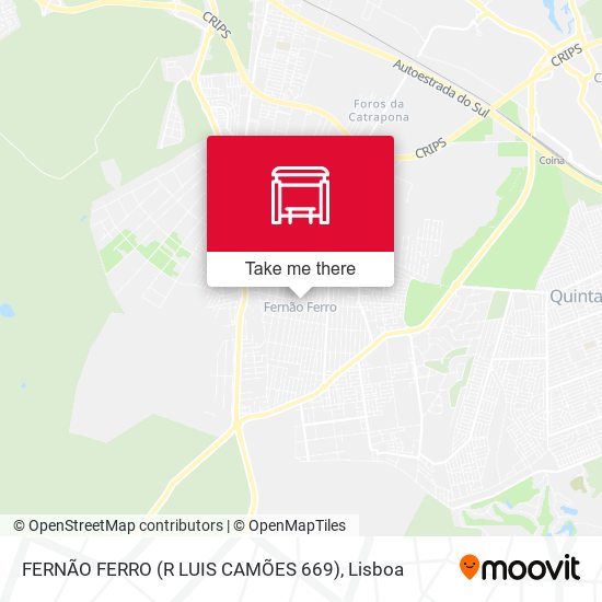 FERNÃO FERRO (R LUIS CAMÕES 669) map