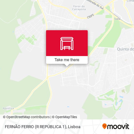 FERNÃO FERRO (R REPÚBLICA 1) mapa