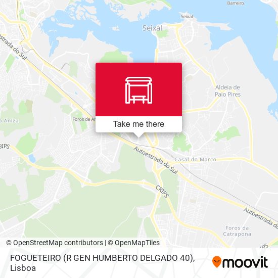 FOGUETEIRO (R GEN HUMBERTO DELGADO 40) map