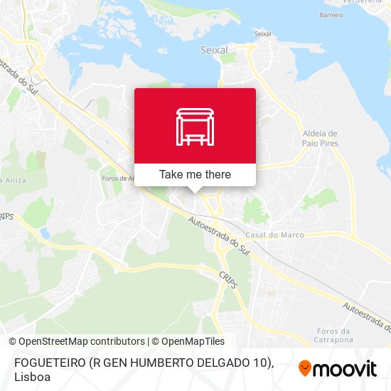 FOGUETEIRO (R GEN HUMBERTO DELGADO 10) map