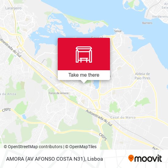 AMORA (AV AFONSO COSTA N31) mapa