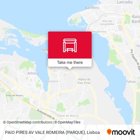 PAIO PIRES AV VALE ROMEIRA (PARQUE) map