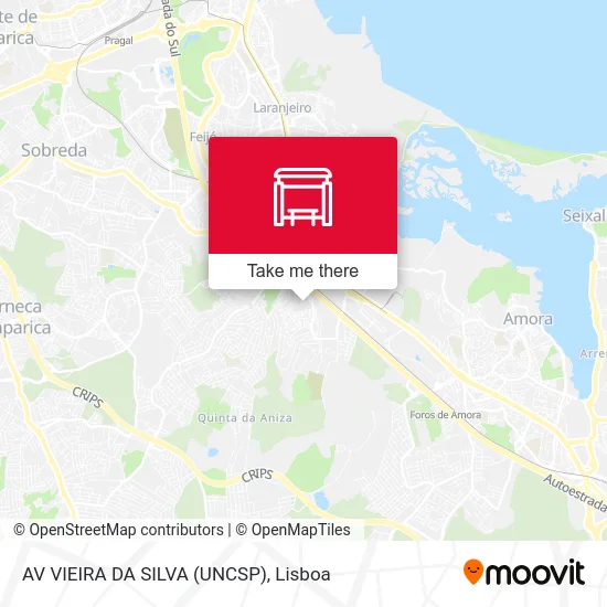 AV VIEIRA DA SILVA (UNCSP) map