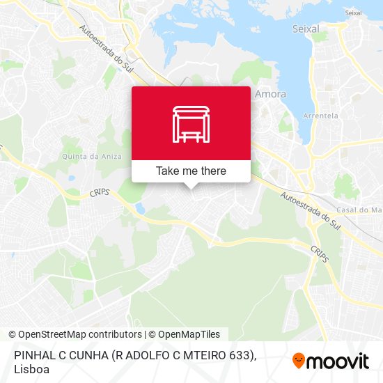 PINHAL C CUNHA (R ADOLFO C MTEIRO 633) map