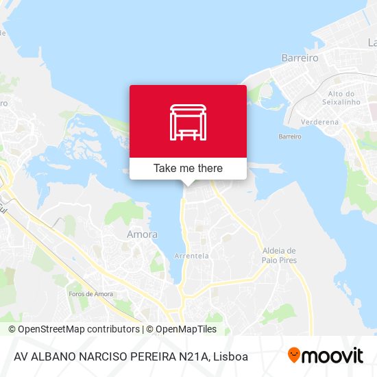 AV ALBANO NARCISO PEREIRA N21A map