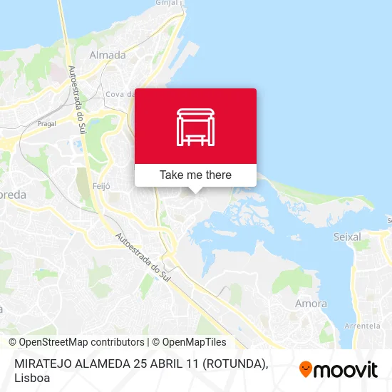 MIRATEJO ALAMEDA 25 ABRIL 11 (ROTUNDA) map