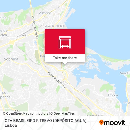 QTA BRASILEIRO R TREVO (DEPÓSITO ÁGUA) map