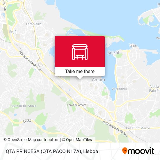 QTA PRINCESA (QTA PAÇO N17A) map