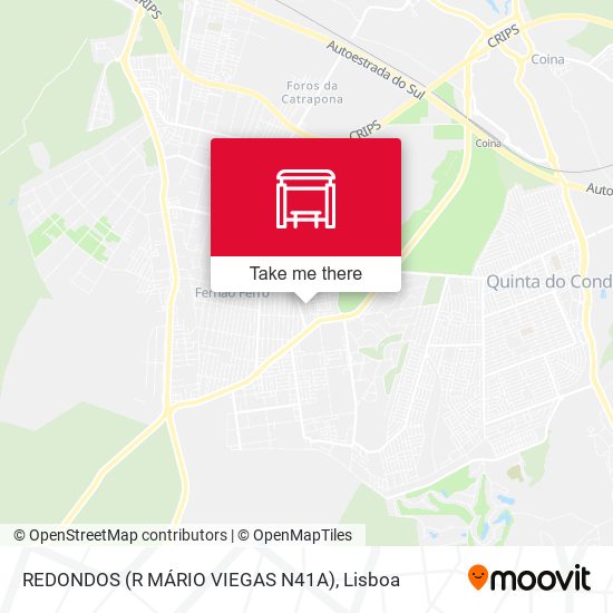 REDONDOS (R MÁRIO VIEGAS N41A) map