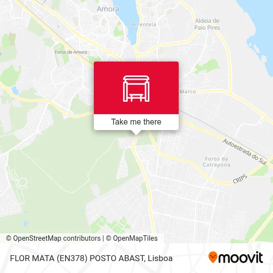 FLOR MATA (EN378) POSTO ABAST map