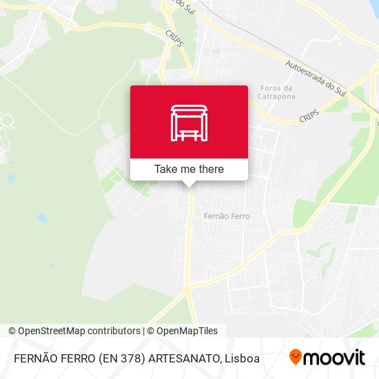 FERNÃO FERRO (EN 378) ARTESANATO map