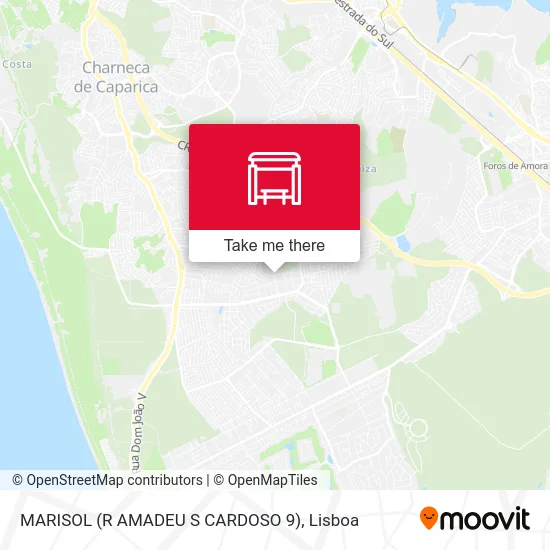 MARISOL (R AMADEU S CARDOSO 9) map