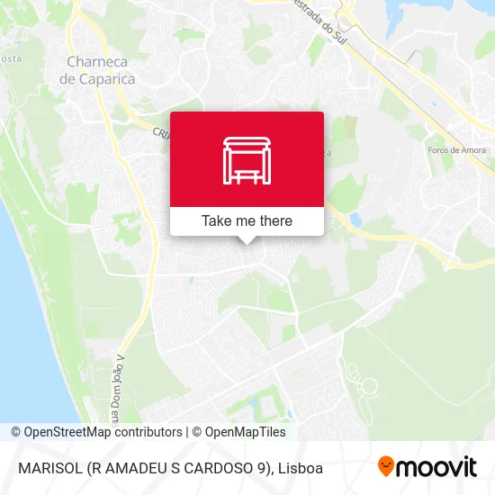 MARISOL (R AMADEU S CARDOSO 9) map