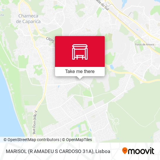 MARISOL (R AMADEU S CARDOSO 31A) mapa