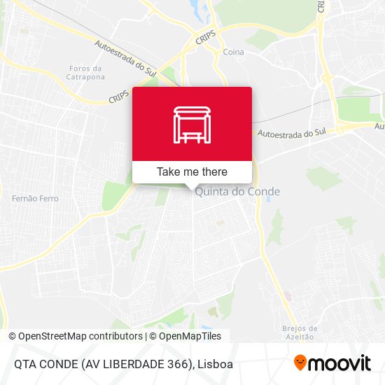 QTA CONDE (AV LIBERDADE 366) map