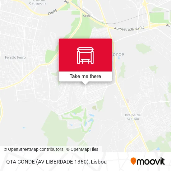QTA CONDE (AV LIBERDADE 1360) map