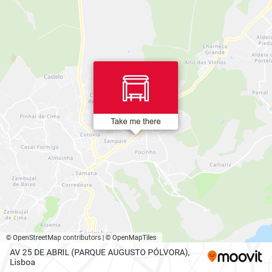 AV 25 DE ABRIL (PARQUE AUGUSTO PÓLVORA) mapa