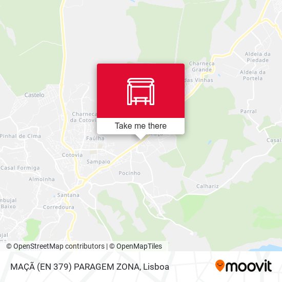 MAÇÃ (EN 379) PARAGEM ZONA map