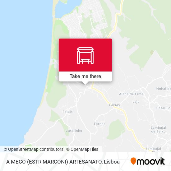 A MECO (ESTR MARCONI) ARTESANATO map