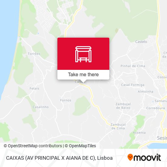 CAIXAS (AV PRINCIPAL X AIANA DE C) mapa