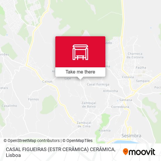 CASAL FIGUEIRAS (ESTR CERÂMICA) CERÂMICA mapa