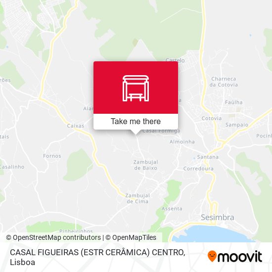CASAL FIGUEIRAS (ESTR CERÂMICA) CENTRO map
