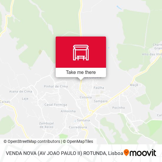 VENDA NOVA (AV JOAO PAULO II) ROTUNDA map