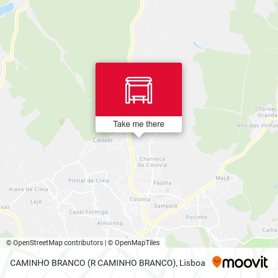 CAMINHO BRANCO (R CAMINHO BRANCO) map