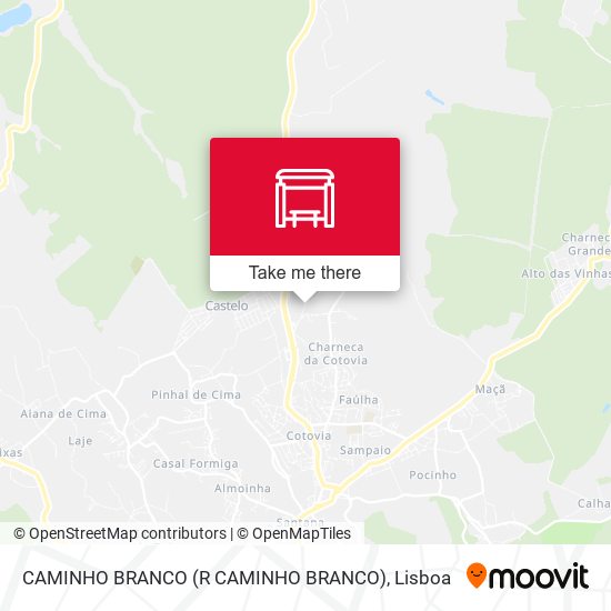 CAMINHO BRANCO (R CAMINHO BRANCO) mapa