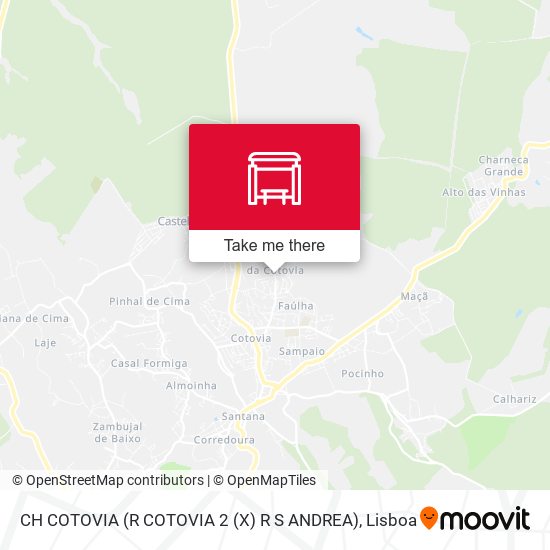 CH COTOVIA (R COTOVIA 2 (X) R S ANDREA) map