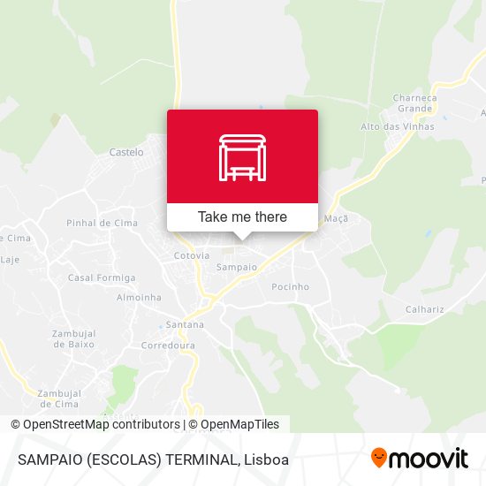 SAMPAIO (ESCOLAS) TERMINAL mapa